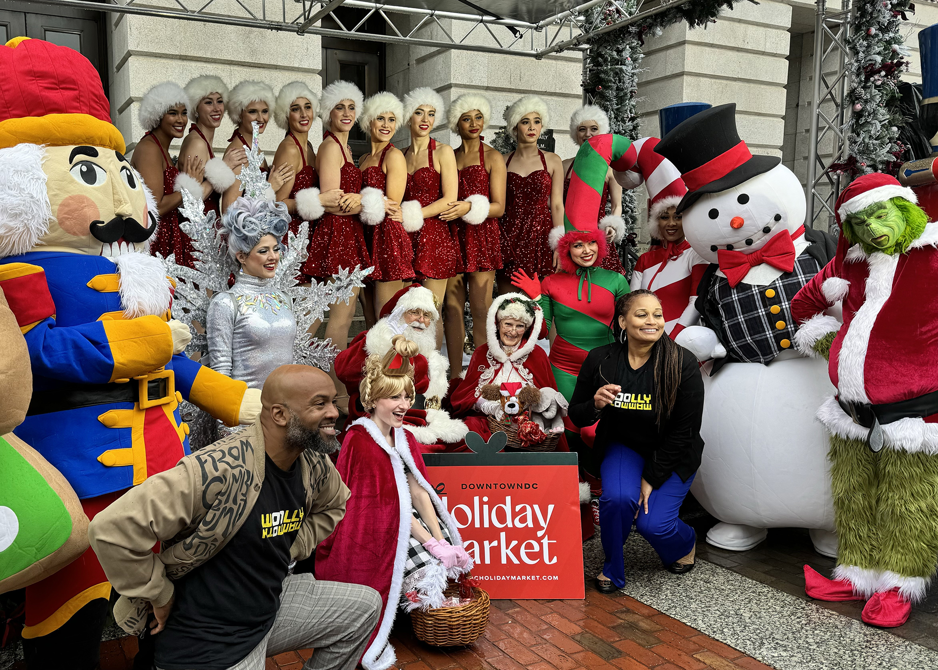 DowntownDC Holiday Market Kick Off Celebration