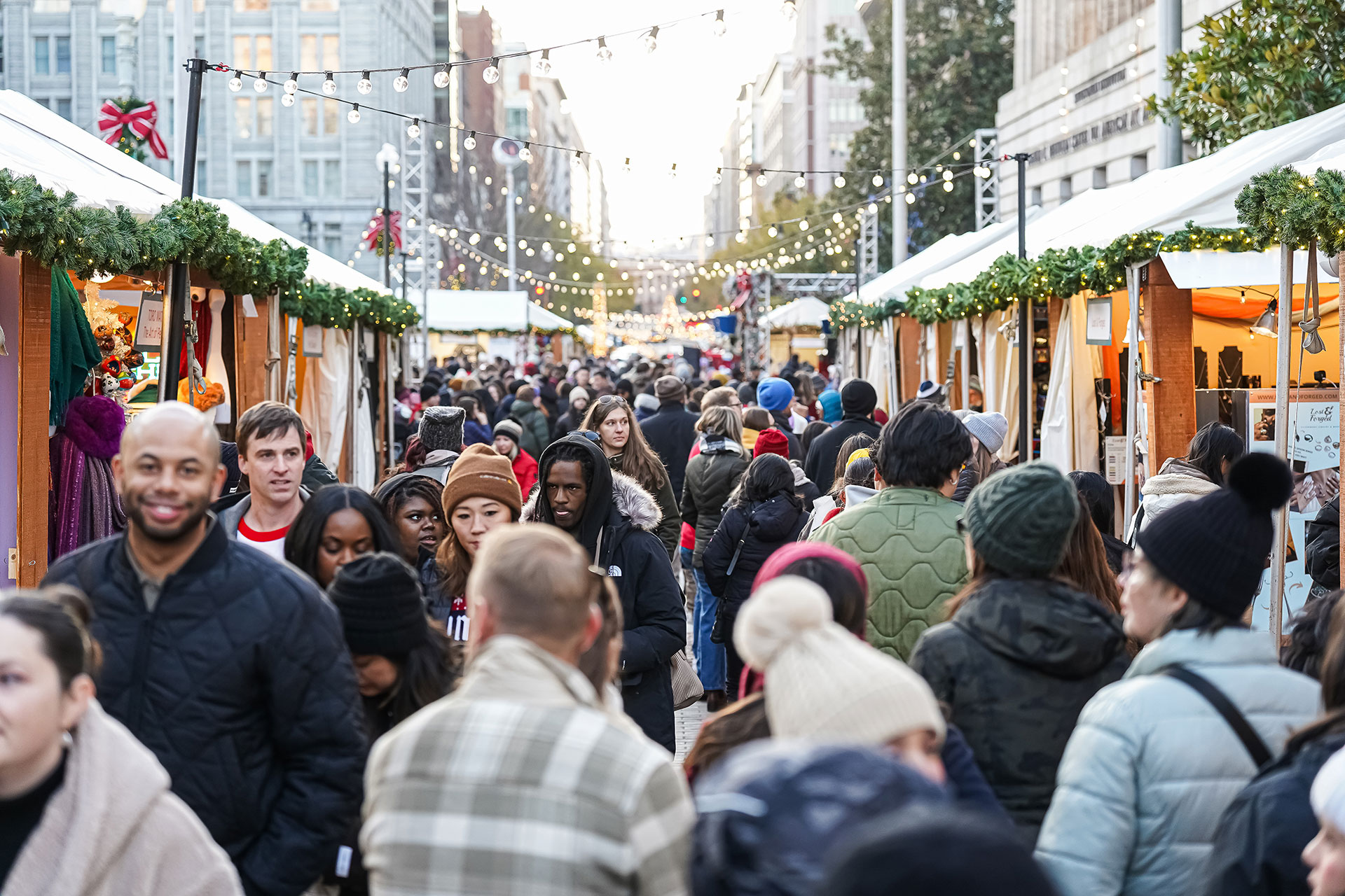 DowntownDC Holiday Market Kick Off Celebration